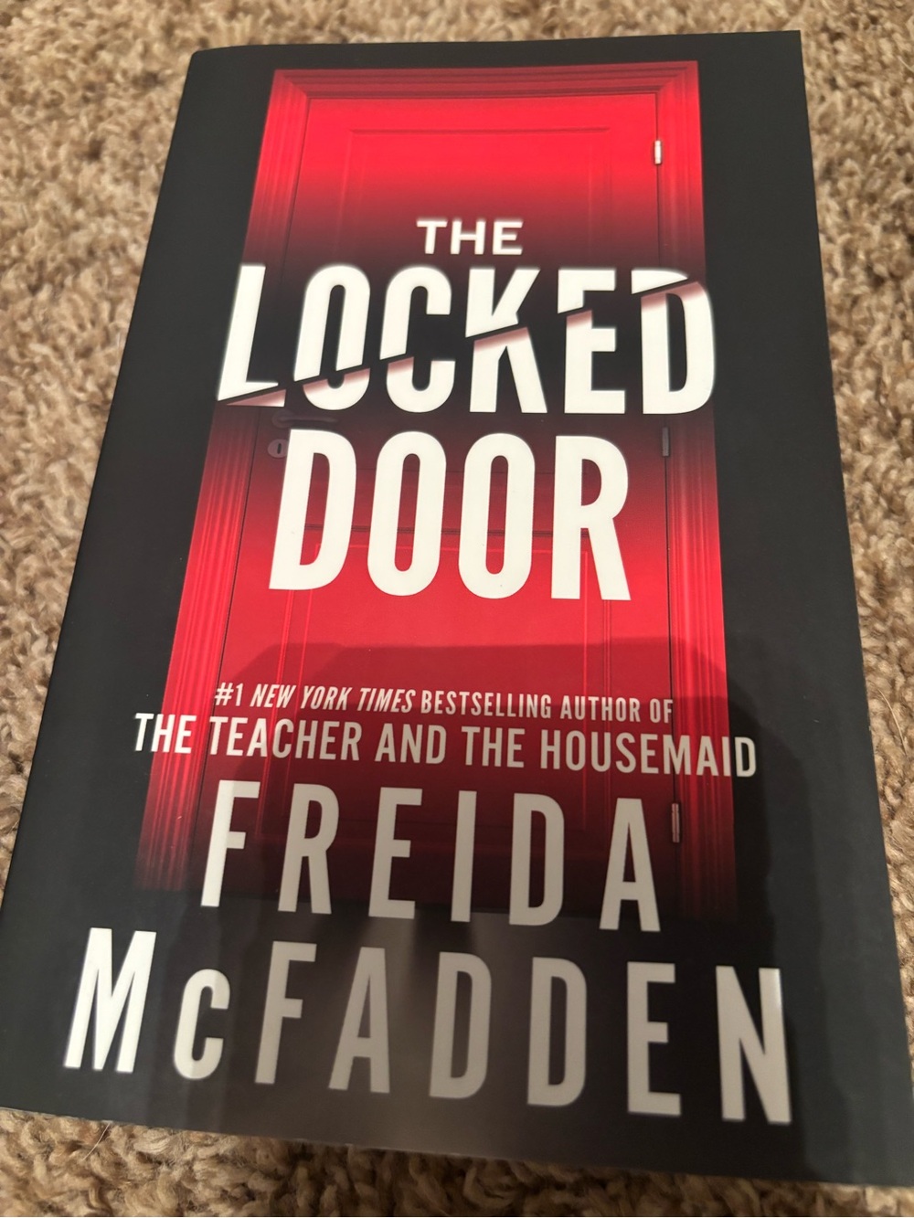 The Locked Door by Freida McFadden Paperback Thriller